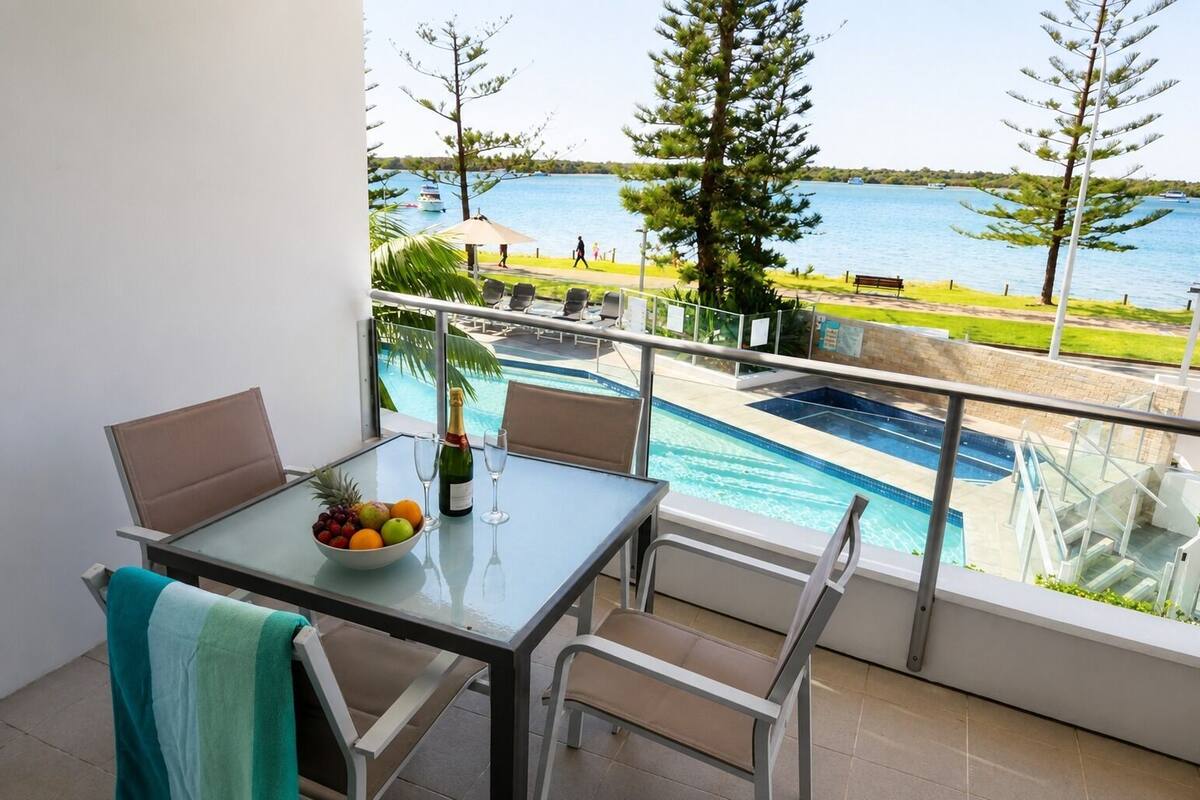 Căn hộ Tiêu chuẩn, 1 phòng ngủ (Broadwater View) | Hiên