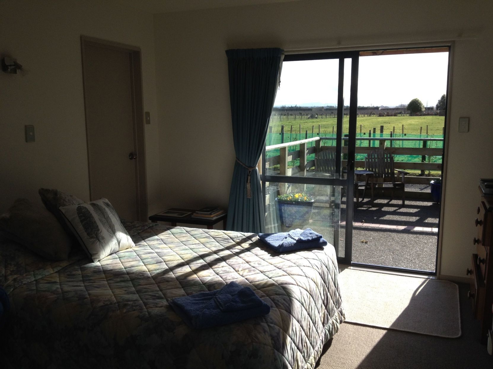 Premium bedding, pillowtop beds, laptop workspace, iron/ironing board