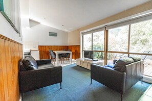 Family Spa Cabin | Living area | TV