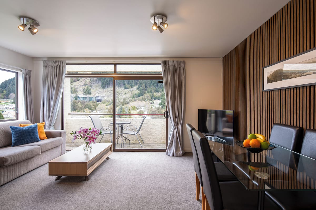 One Bedroom Apartment with Private Balcony | Living area
