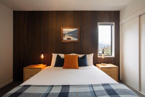 One Bedroom Apartment with Private Balcony | Down comforters, iron/ironing board, travel crib, free WiFi