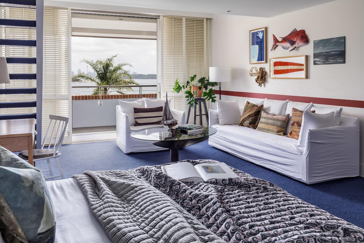Standard-Loft, Hafenblick | Zimmersafe, Bügeleisen/Bügelbrett, Zustellbetten, kostenloses WLAN
