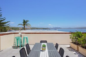 Grand-Suite, Terrasse, Hafenblick | Terrasse/Patio