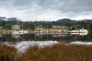 Front of property – evening/night