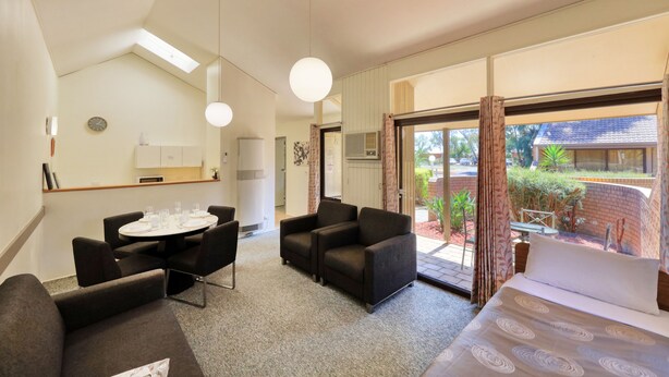 55-inch Smart TV with digital channels, TV - Executive Hideaway Motel (Benalla)