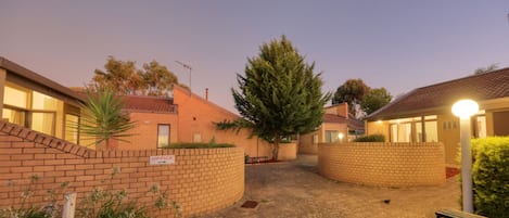 Fachada da propriedade