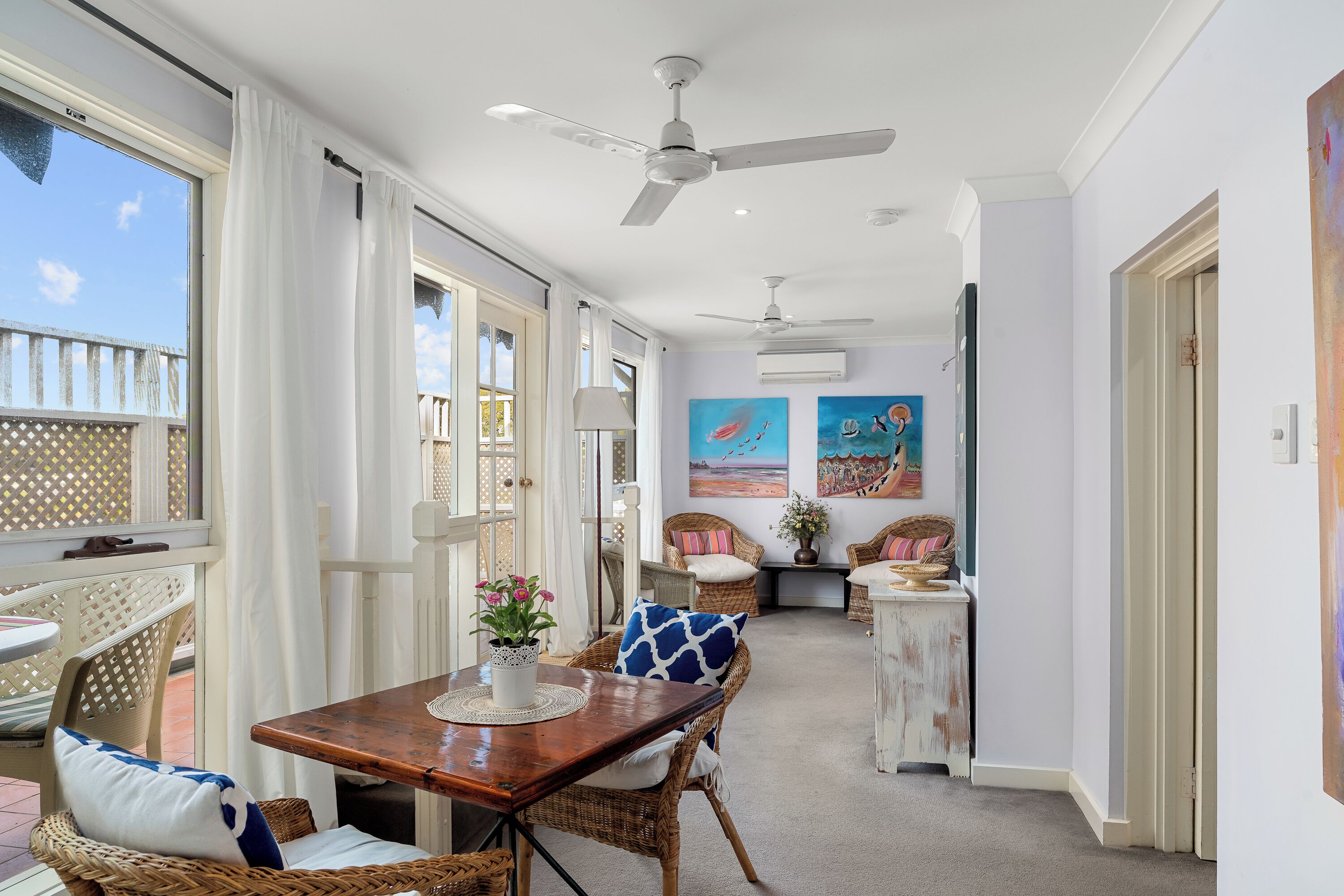 fridge, microwave, coffee/tea maker, electric kettle