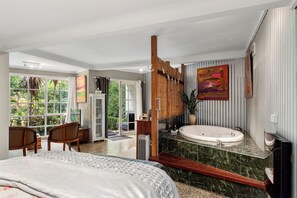 Luxury-Studiosuite (The Garden Spa Suite) | Eigener Whirlpool