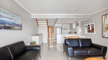 Villa 2 - 2 Bedrooms (Pet Friendly) - Waterfront | Living area | TV, DVD player