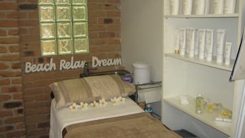 Couples treatment room(s), body treatments, aromatherapy