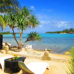 Lagoon Sunset Villa - 2 Bedrooms, Lagoon View/Ocean View | Balcony view