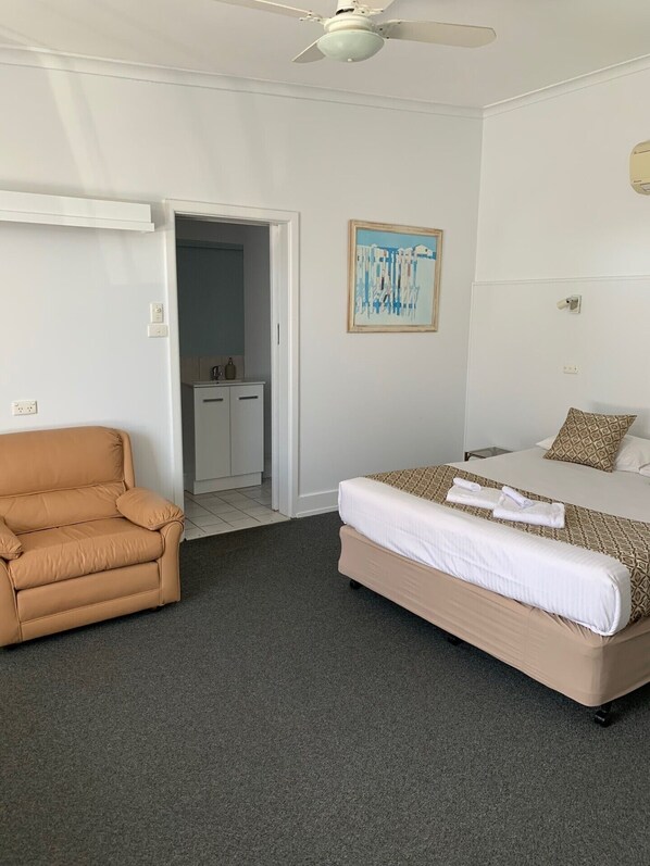 Familienapartment, 2 Schlafzimmer, Küche, Gartenblick