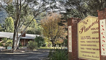 Entrada de l'allotjament