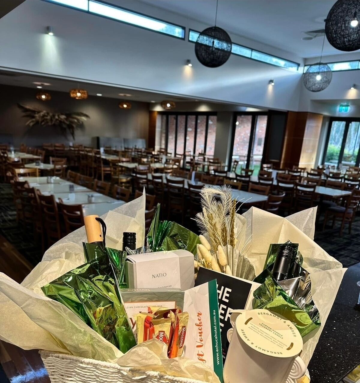 breakfast, lunch and dinner served