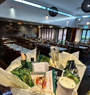 Ze serveren er ontbijt, lunch, diner en brunch 
