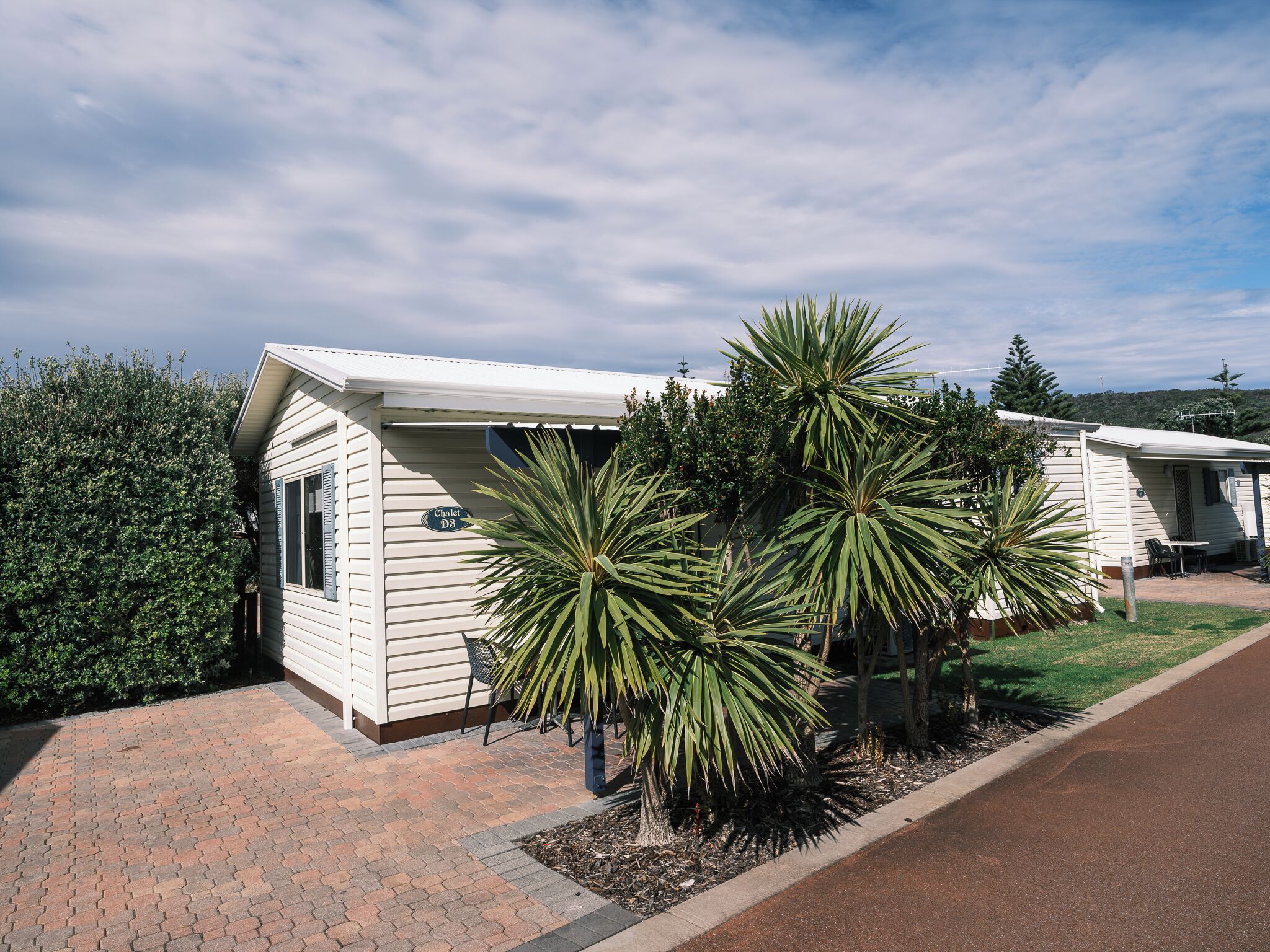 家庭木屋, 2 間臥室, 按摩浴缸, 花園景觀 (Bunks Spa Chalet) | 露台/庭院