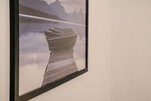 Blackout curtains, free cots/infant beds, free WiFi, bed sheets