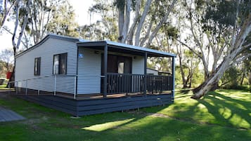 Cabaña, 2 habitaciones, con acceso para personas discapacitadas | Wifi gratis y ropa de cama 