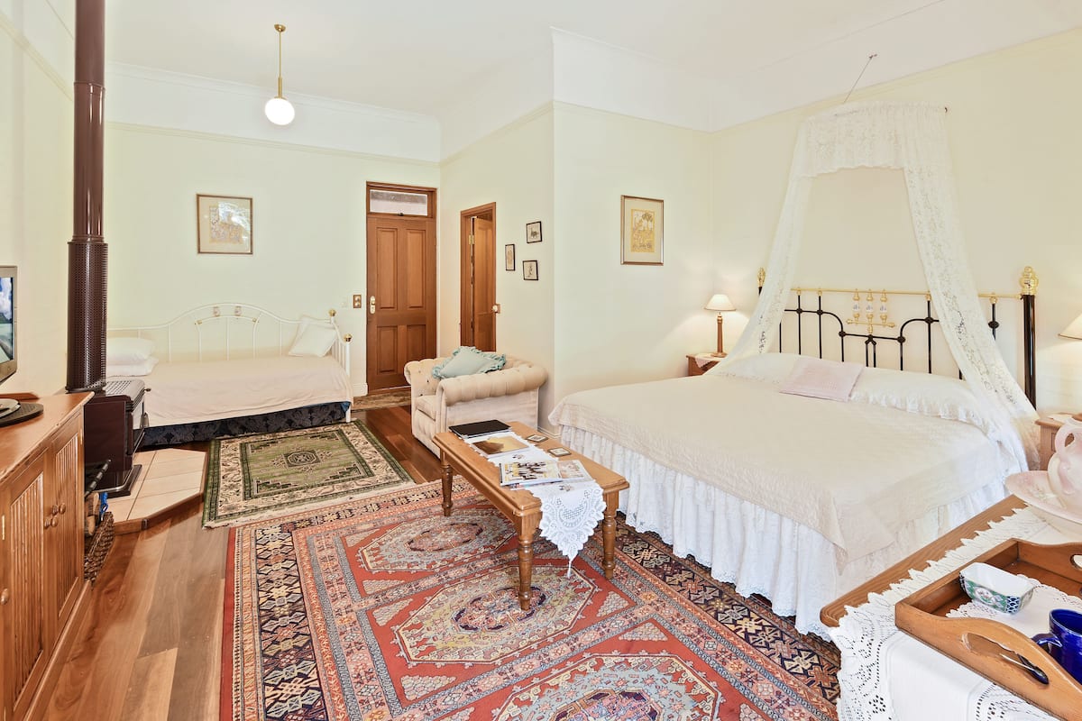 Luxe beddengoed, individueel gedecoreerd, individueel gemeubileerd