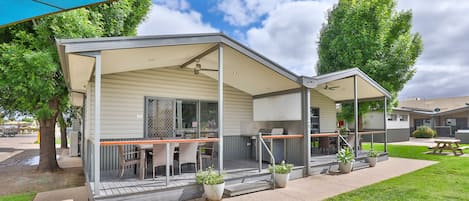 Façade de l’hébergement