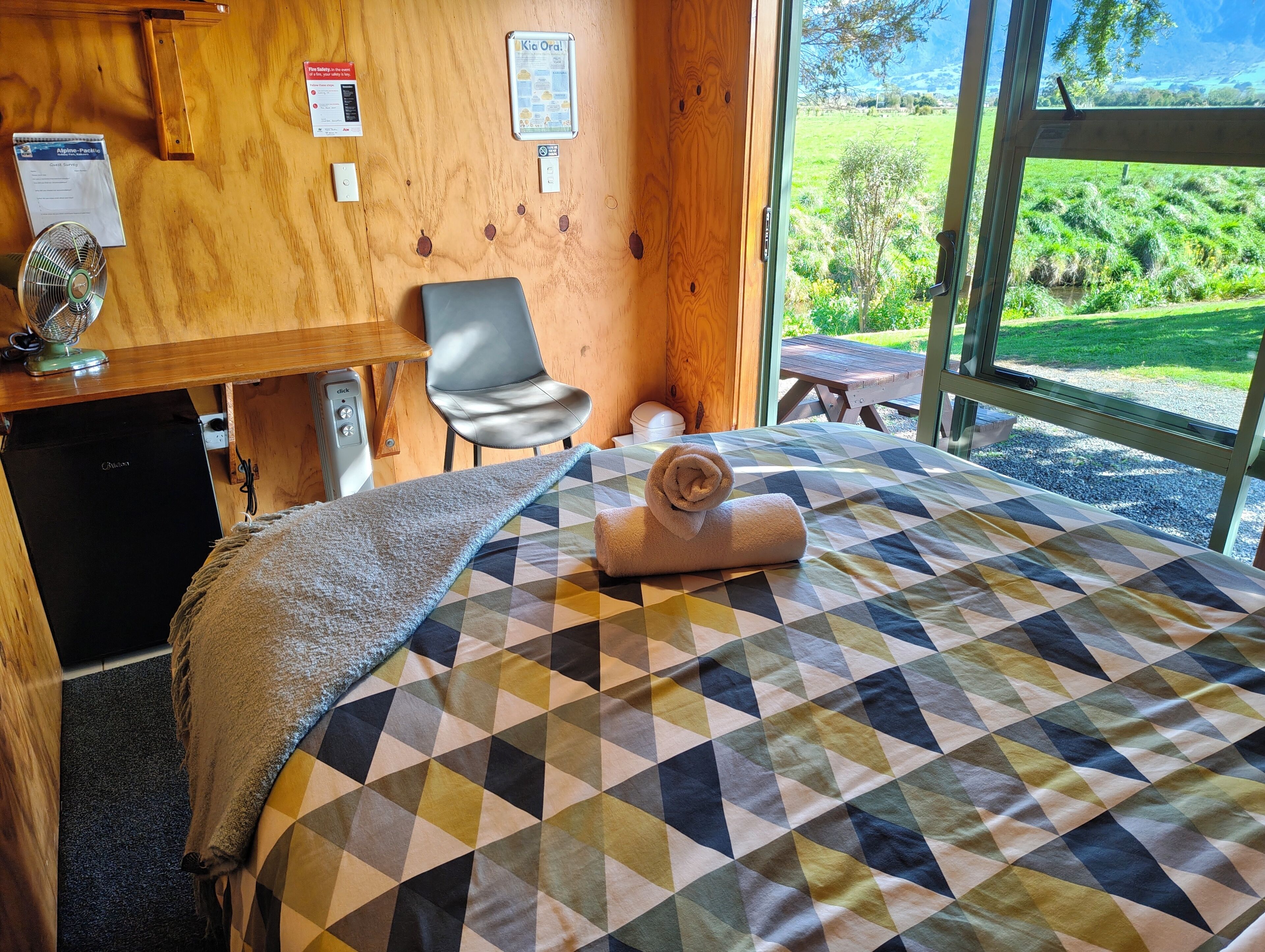 Standard Cabin (Sleeps 2) | Desk, cribs/infant beds, free WiFi, bed sheets