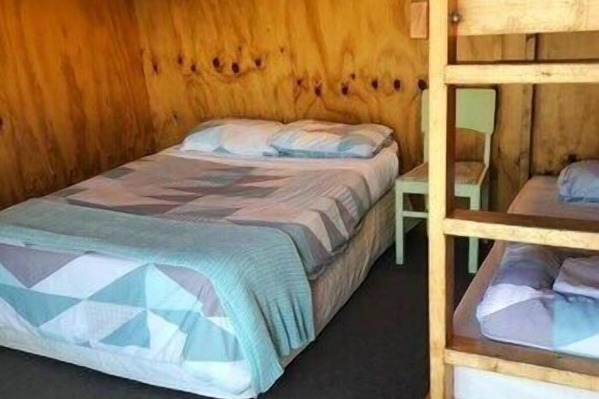 Desk, cots/infant beds, free WiFi, bed sheets