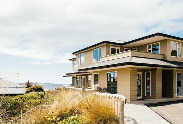 Blick von der Unterkunft