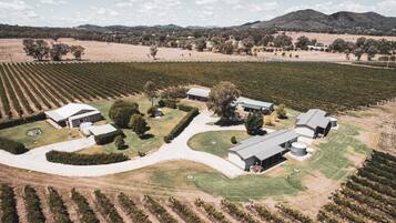 Majoituspaikan julkisivu