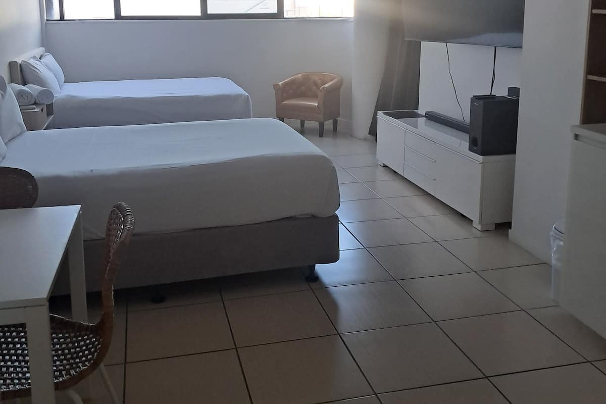 Twin Room on Level 1 | Individually furnished, iron/ironing board, bed sheets