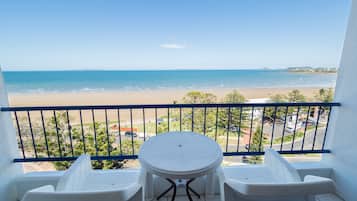 Uitzicht vanaf balkon