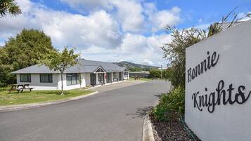 Entrada al alojamiento