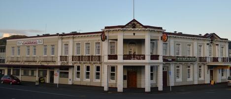 Front of property - evening/night