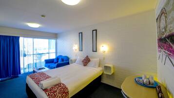 Desk, iron/ironing board, free WiFi, bed sheets