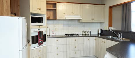 4 Bedroom Holiday Apartment | Private kitchen | Microwave, stovetop, coffee/tea maker, electric kettle