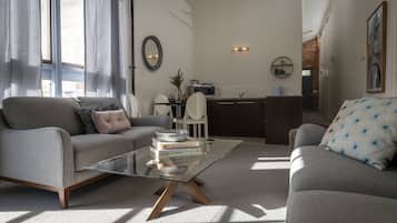 Mills Two Bedroom Spa Apartment | Premium bedding, individually decorated, individually furnished