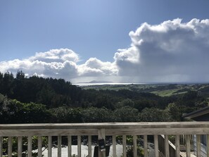 Panorama appartement, 1 slaapkamer, kitchenette, uitzicht op zee | Balkon