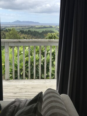 Panoramic Apartment, 1 Queen Bed, Kitchenette, Ocean View | Terrace/patio - Mangawhai Retreat Apartments (Mangawhai)