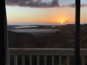 Panorama appartement, 1 slaapkamer, kitchenette, uitzicht op zee | Uitzicht op strand/zee