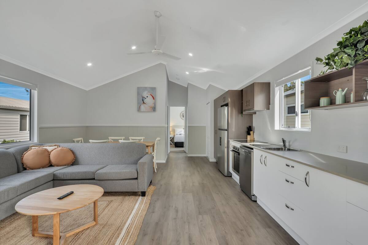 Hytte, 2 soverom (Botthlebrush) | Oppholdsområde