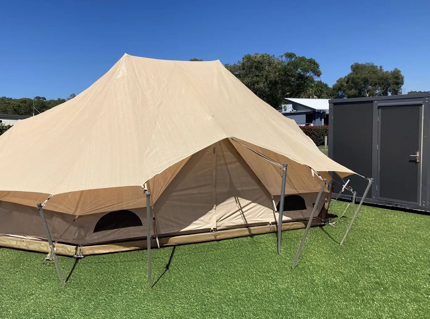 Banksia Retreat Tent | Garden view
