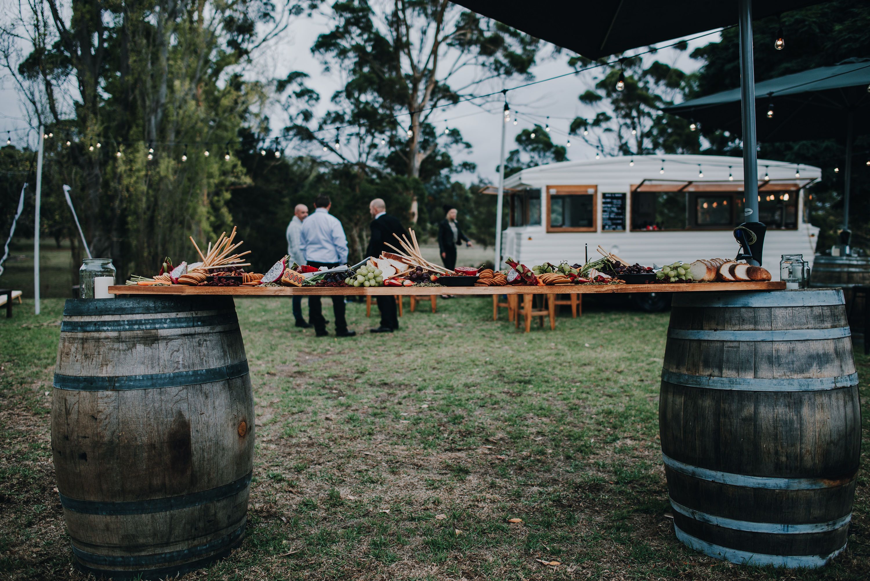 Zona para bodas al aire libre