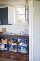 Dairy House | Private kitchen | Fridge, microwave, oven, stovetop