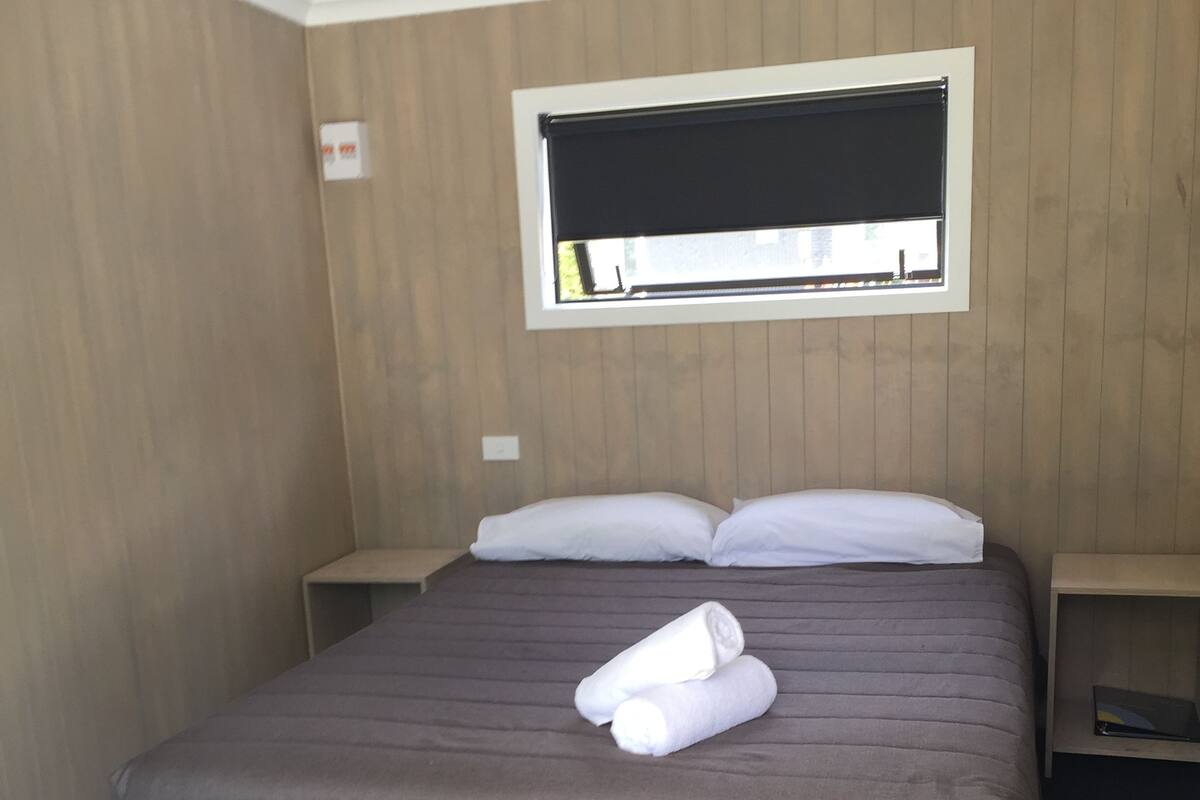 Cabana luxo, 1 cama Queen, vista para o parque