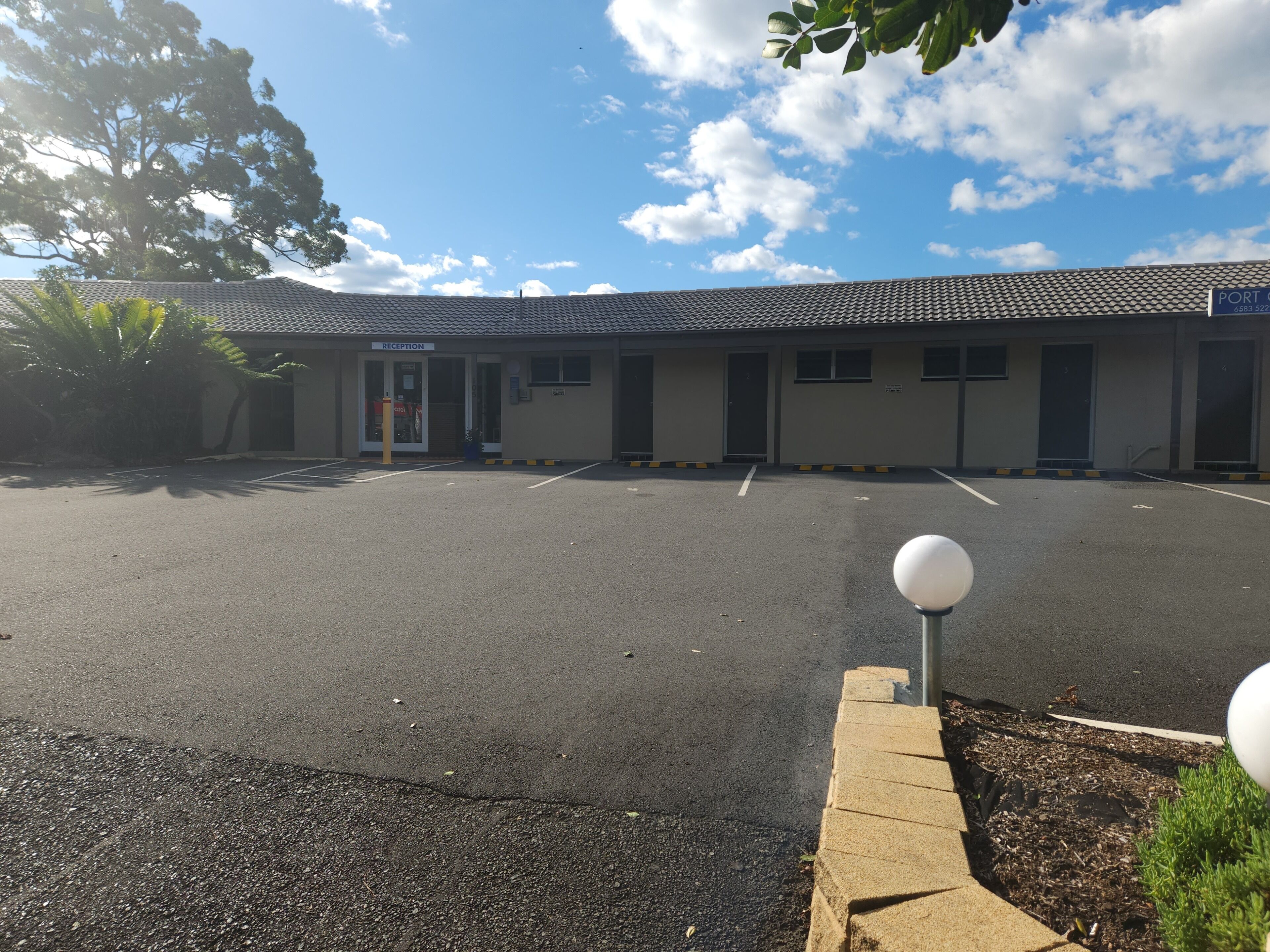Front of property