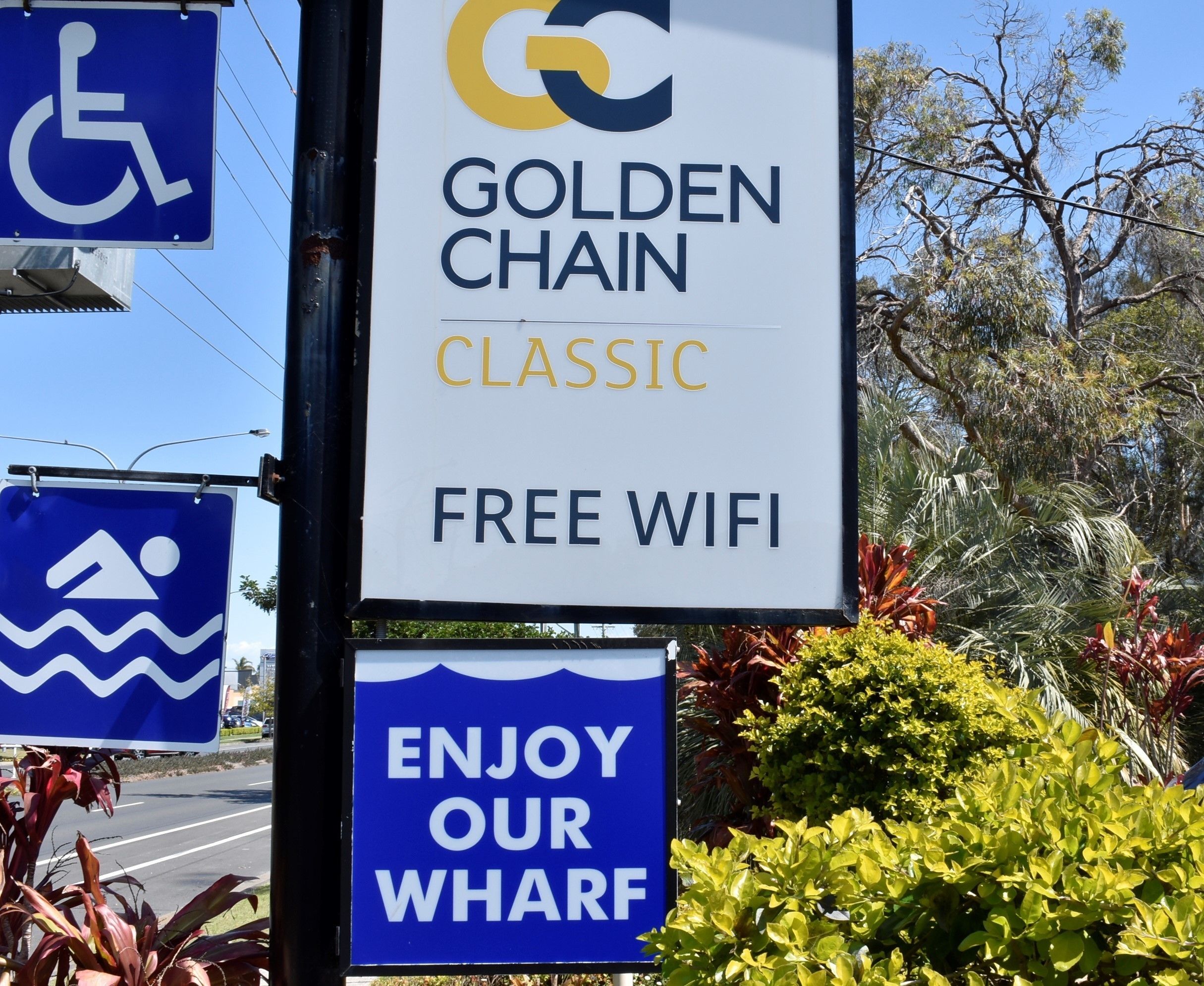 Fassade der Unterkunft