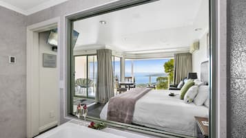 Comfort-Suite, 1 King-Bett, Buchtblick, Meerseite | Ausblick vom Zimmer