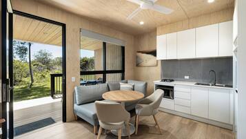 Superior 2 Bedroom Duplex Cabin | In-room dining
