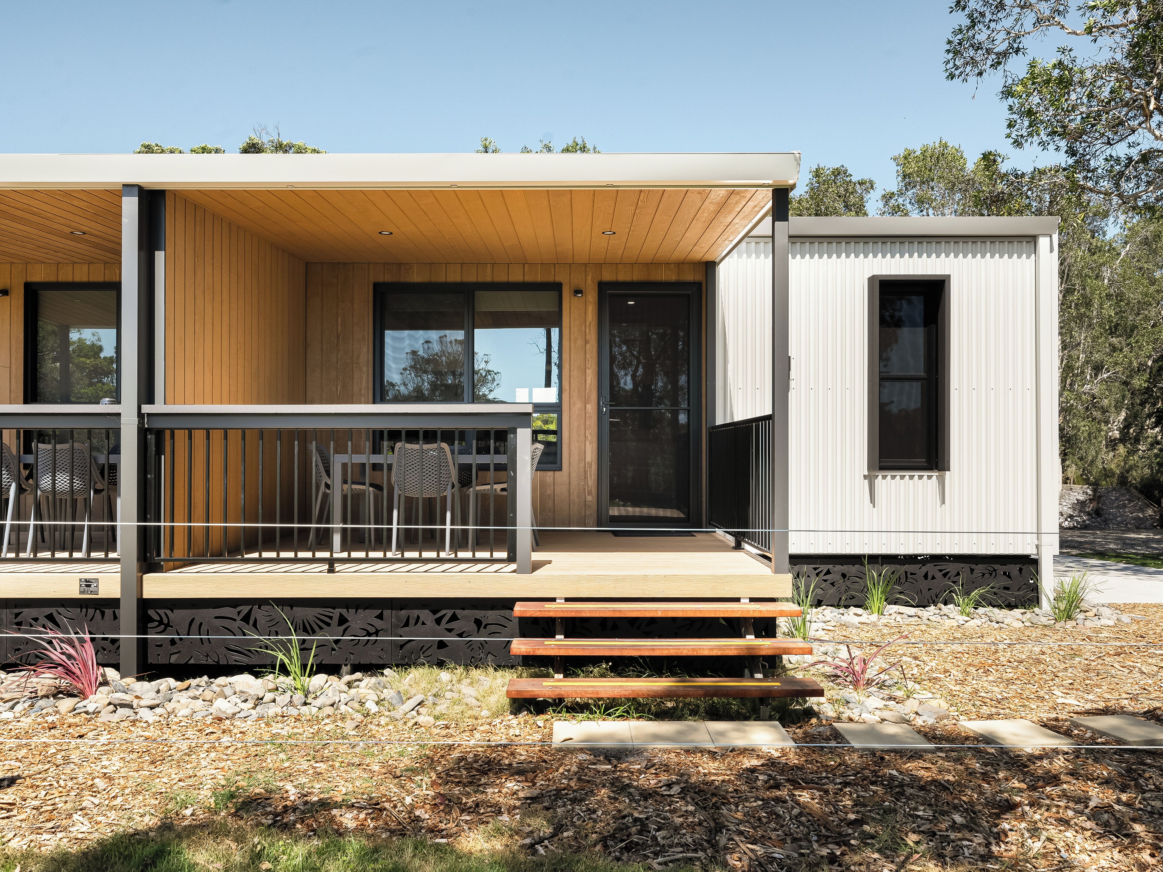 Superior 2 Bedroom Duplex Cabin | Terrace/patio