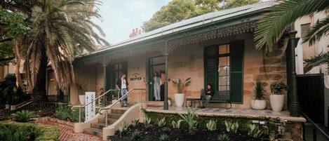 Fachada del alojamiento