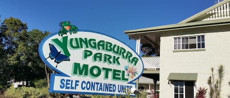 Fassade der Unterkunft